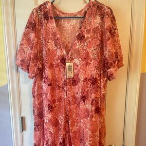 Floral Tiered Maxi Dress